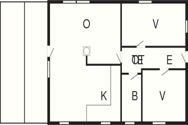 5 Person Holiday Home In R M Kongsmark Zewnętrze zdjęcie